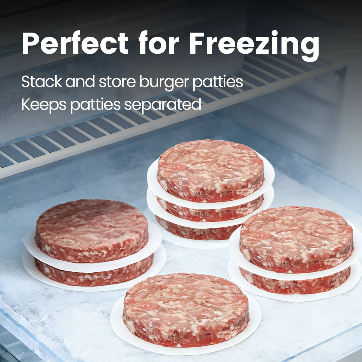 Gourmet Easy Parchment Paper Rounds, 50 Sheets, Made for Our Patty Maker - Image 9