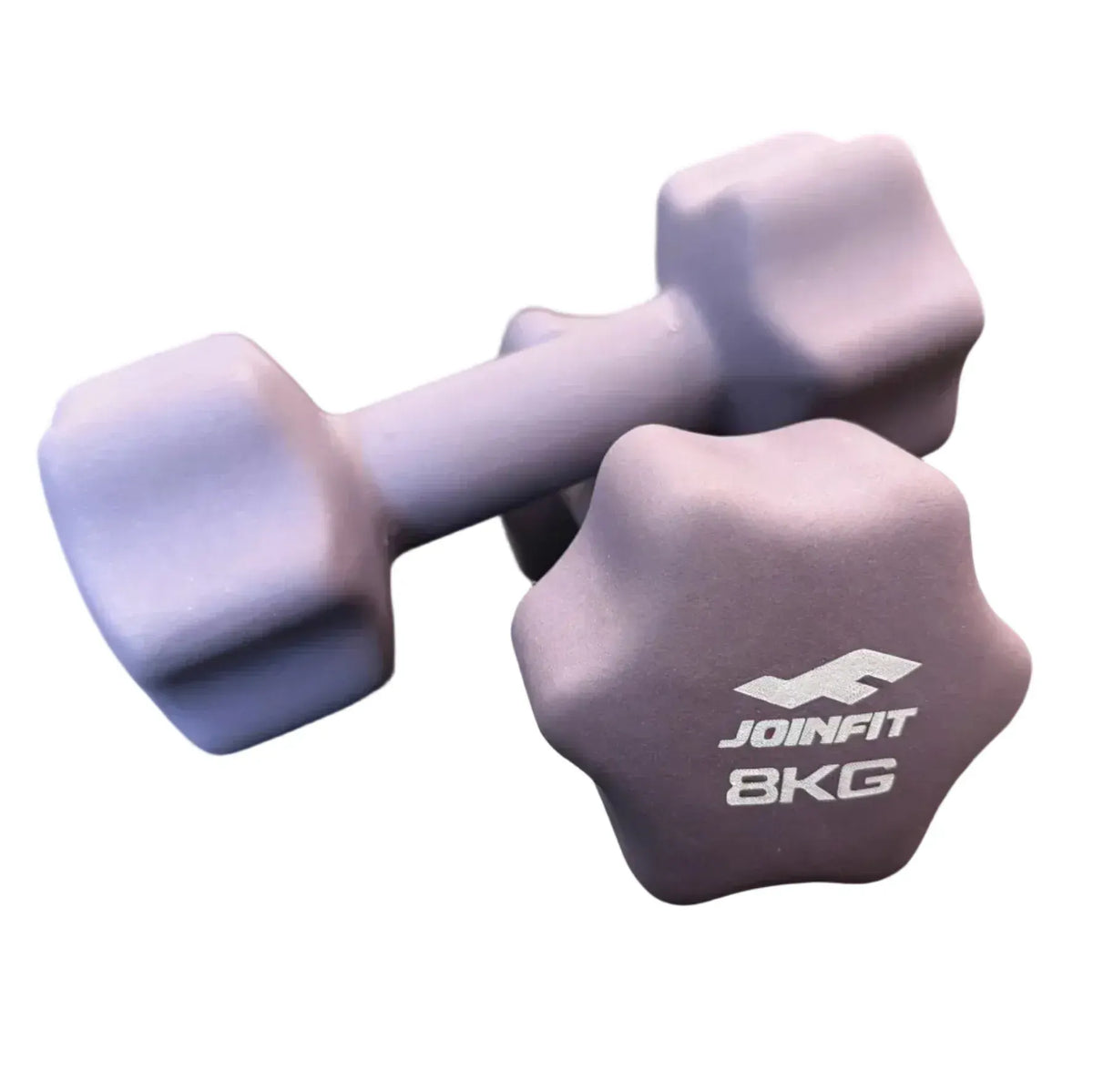 Pair of 8kg Neoprene Dumbbell