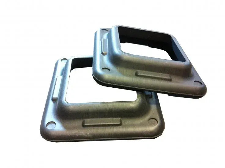 Pair of Aerobic Exercise Step Blocks — Black