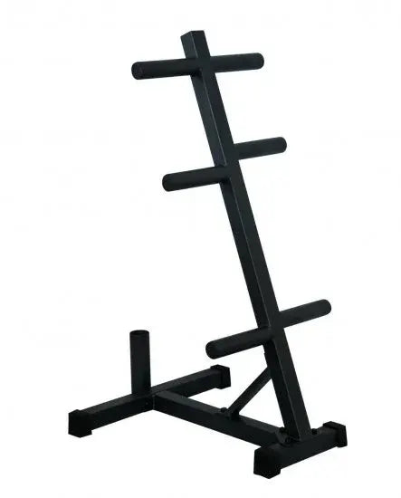 Olympic Weight Plates Tree With Bar Holder 304