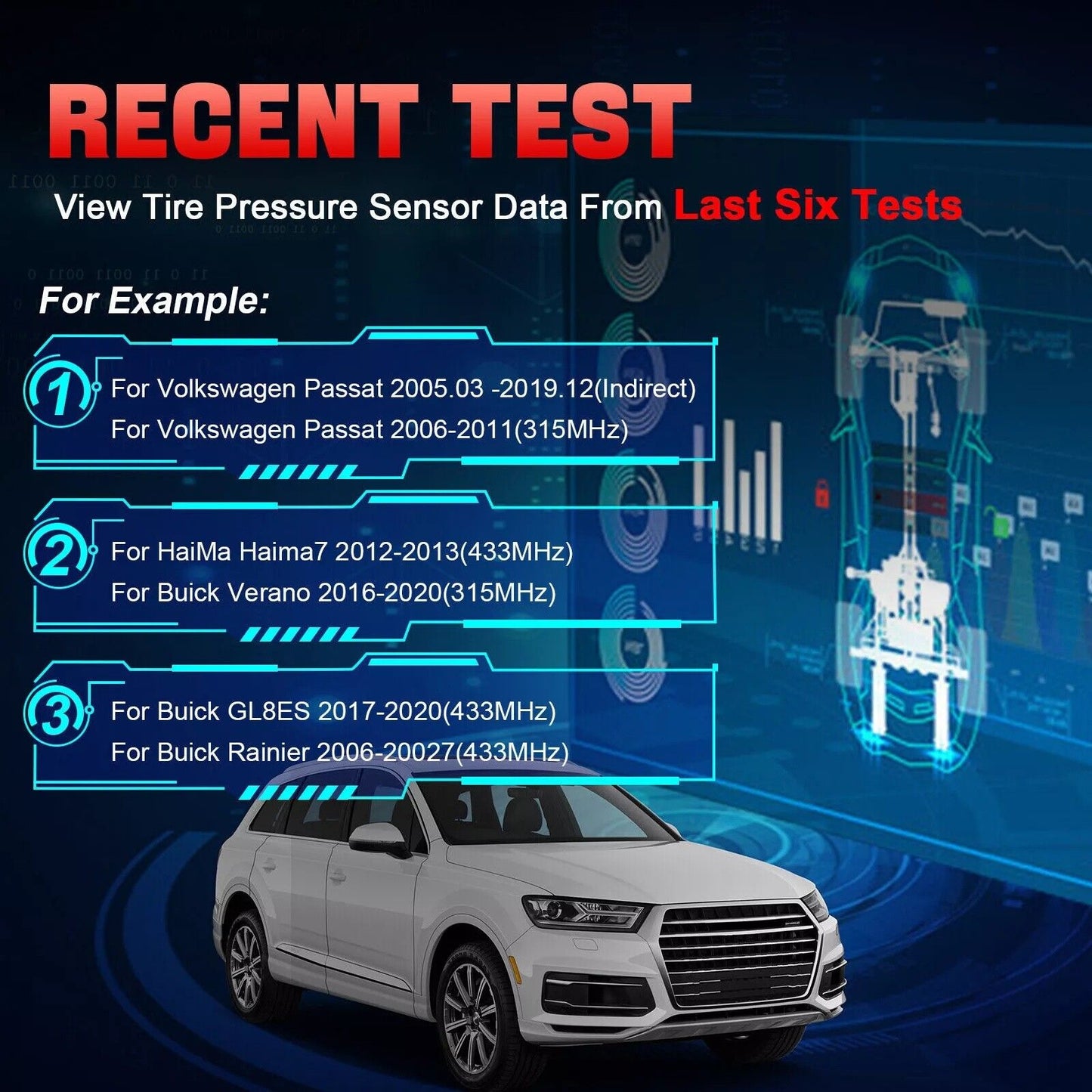 TP150 TPMS Reset Tool 2025 WiFi CAN EOBD OBDII - Image 9