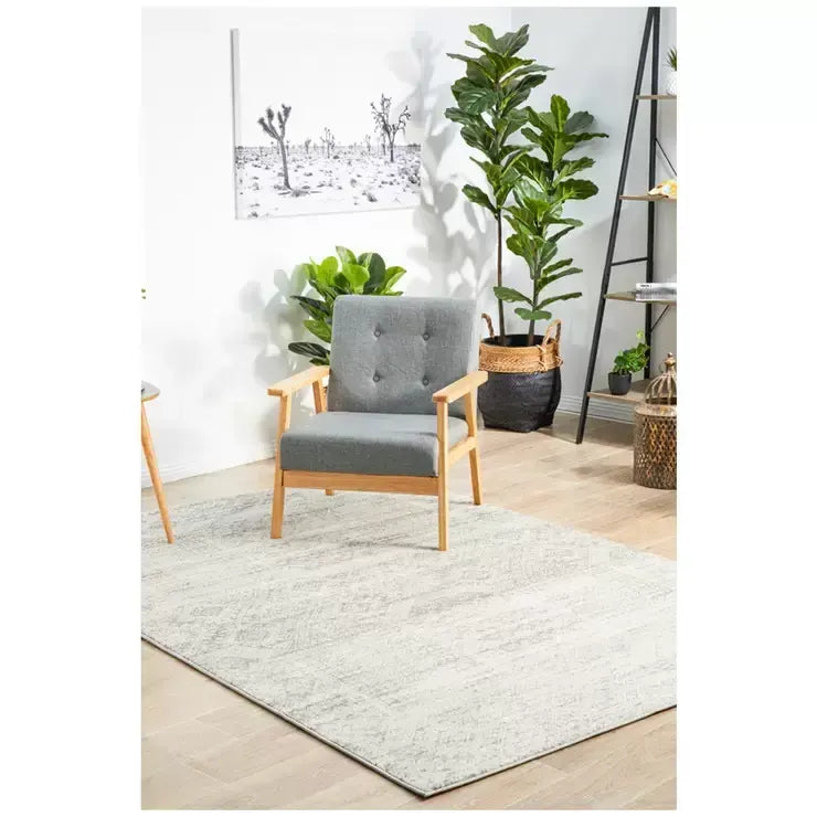 Mirage Silver Rug 400 x 300cm - Transitional Moroccan Style - Image 7