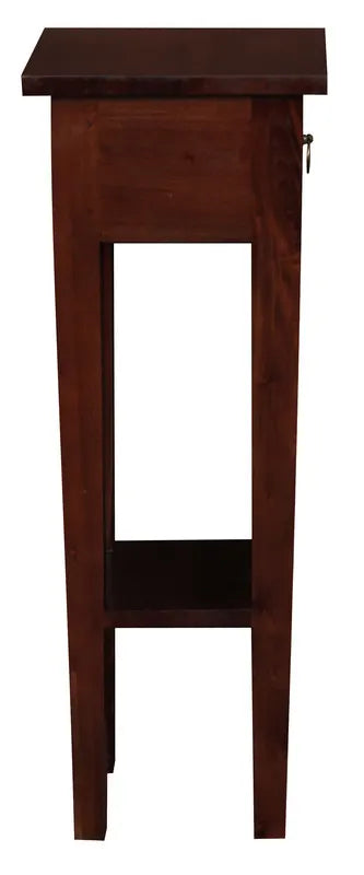 Ezra Straight Leg Plant Stand (Mahogany) - Image 3