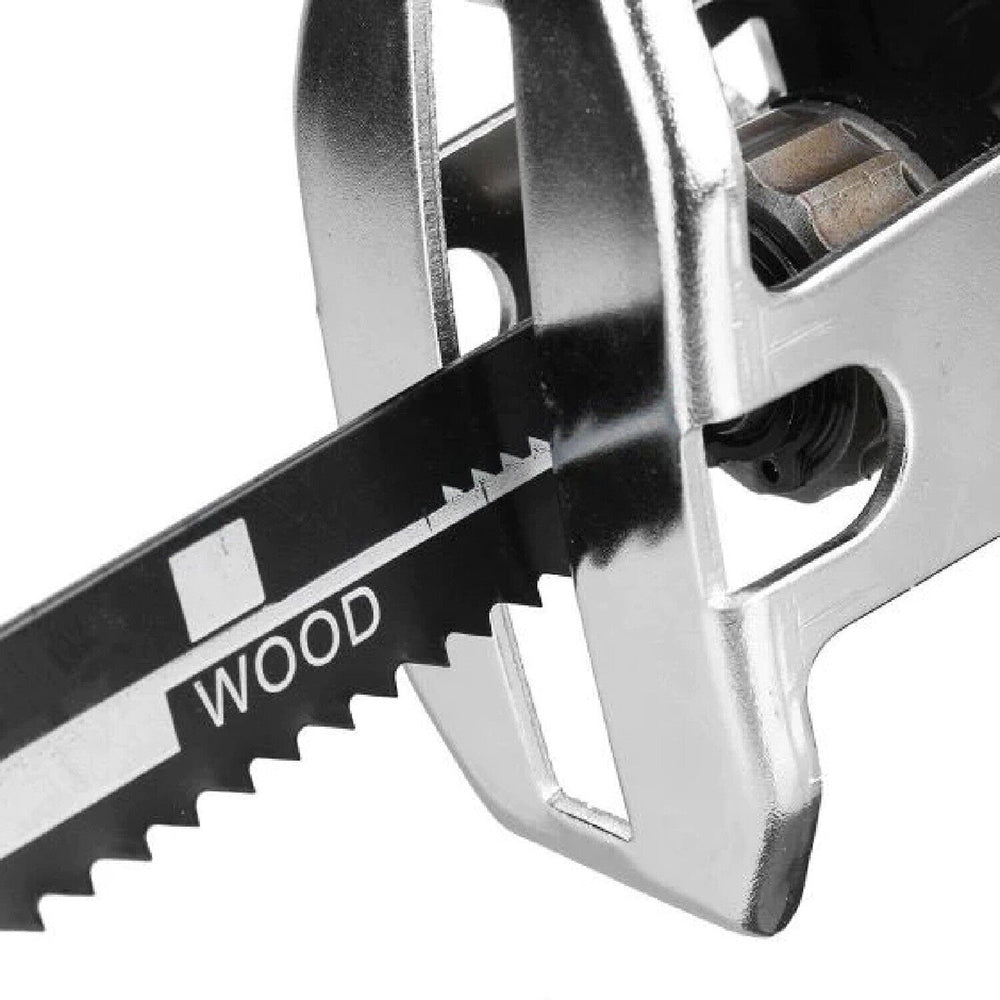 Yellow Cordless Electric Reciprocating Saw Cutter w+ Blades For Makita Battery - Image 8