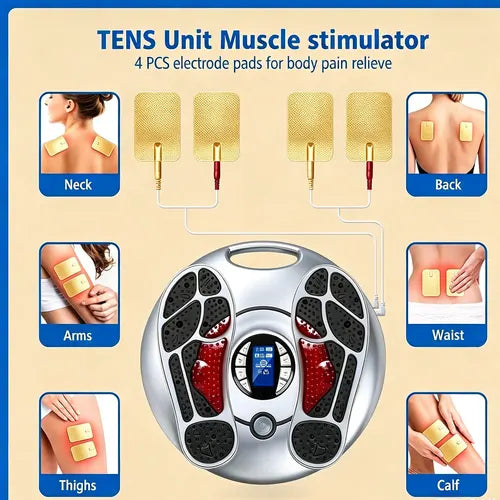 NEW Electromagnetic Foot Circulation Massager Neuropathy for Foot AU - Image 9