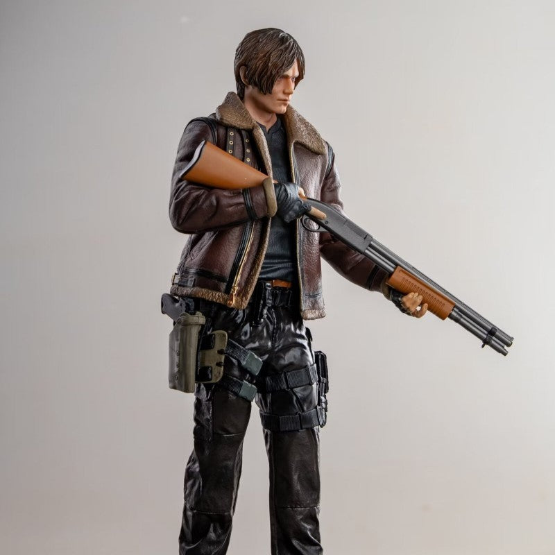 Resident Evil Leon Scott Kennedy Figure Game Model Statue Toy 33cm - Image 8