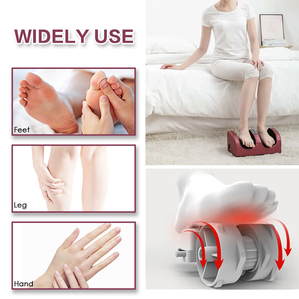 Electric Foot Massager Muscle Pain Relief Leg Calf Massage Kneading Machine AU - Image 9