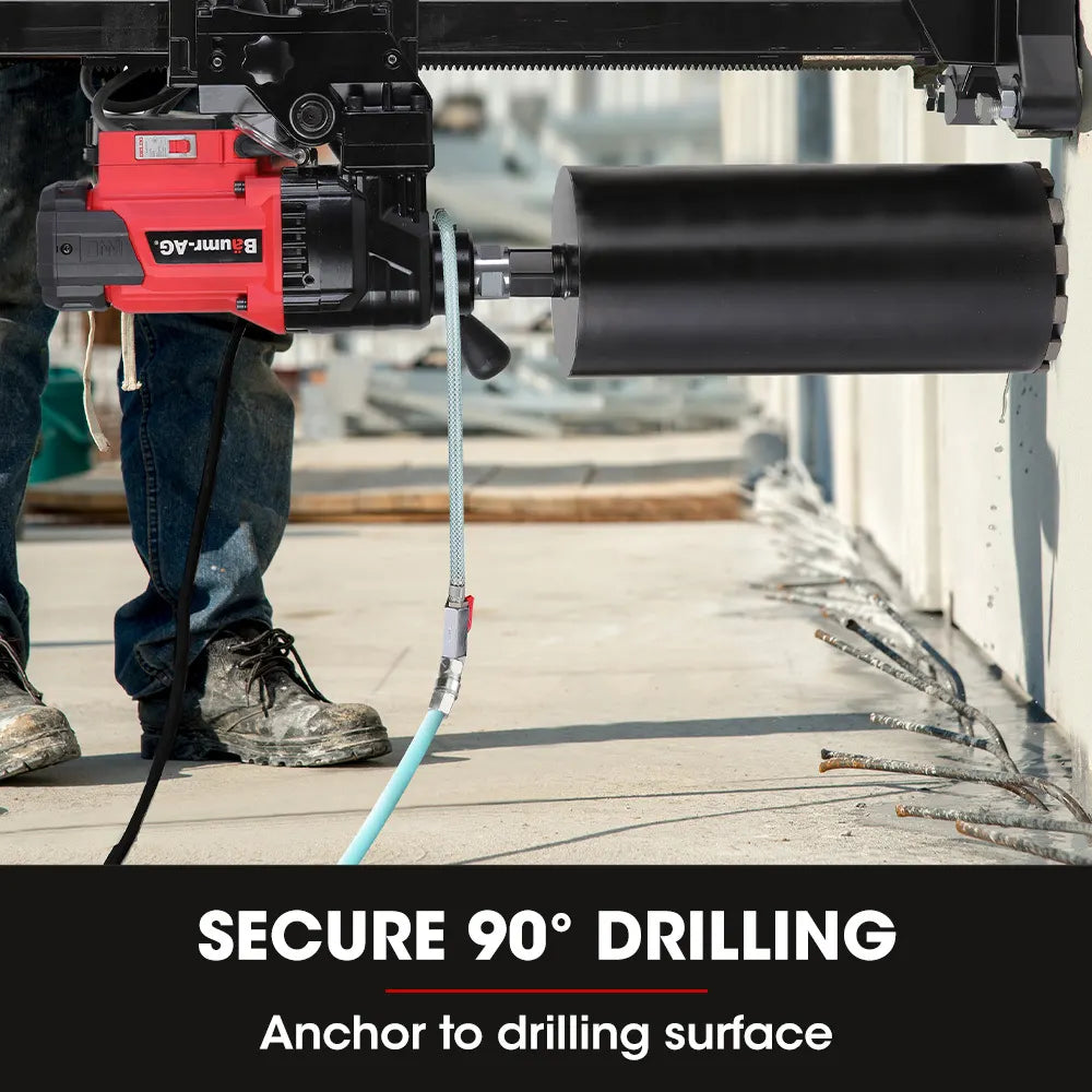 BAUMR-AG 3000W 200mm Concrete Core Drill with Stand Rig - Image 9