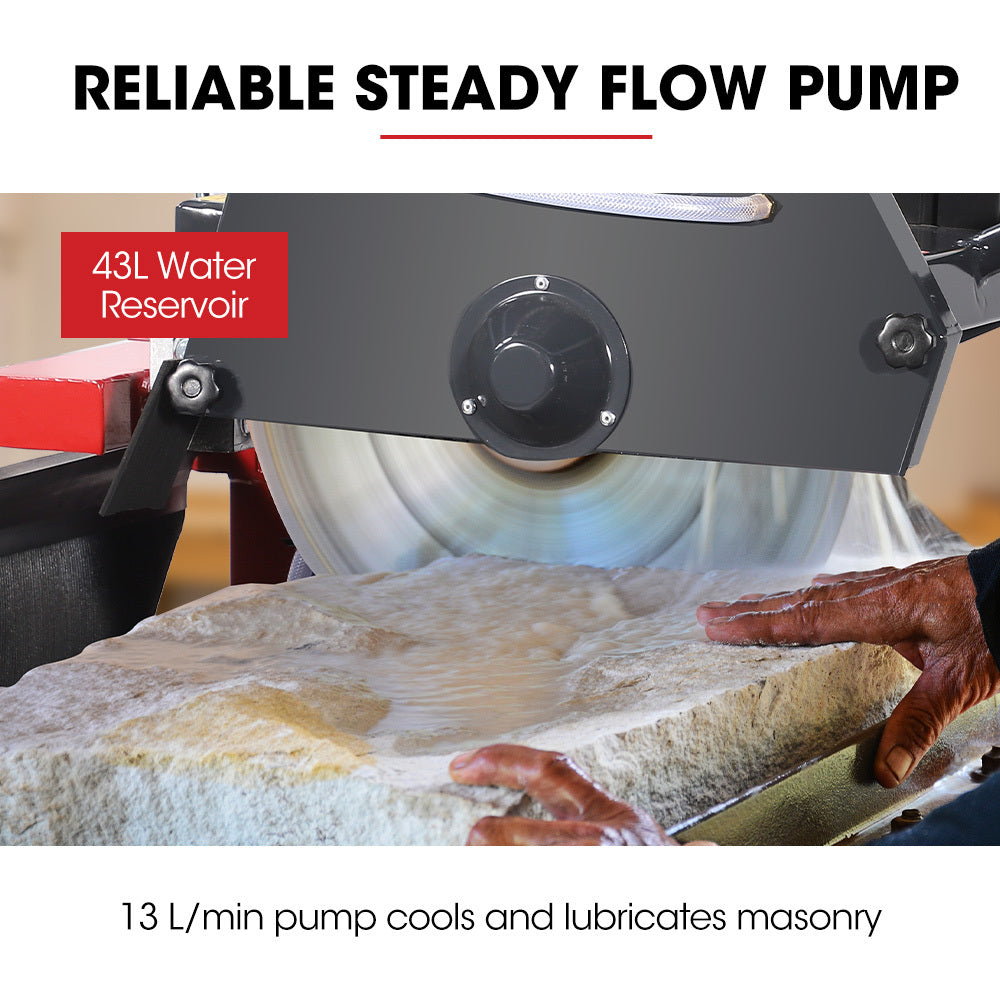 BAUMR-AG 2200W 450mm 18" Brick & Masonry Table Saw, Electric Tile Concrete Cutting, with Stand - Image 9