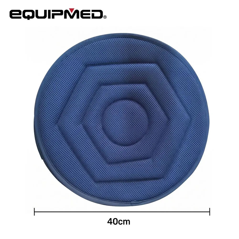 EQUIPMED 360° Swivel Car Seat Cushion, Blue - Image 5