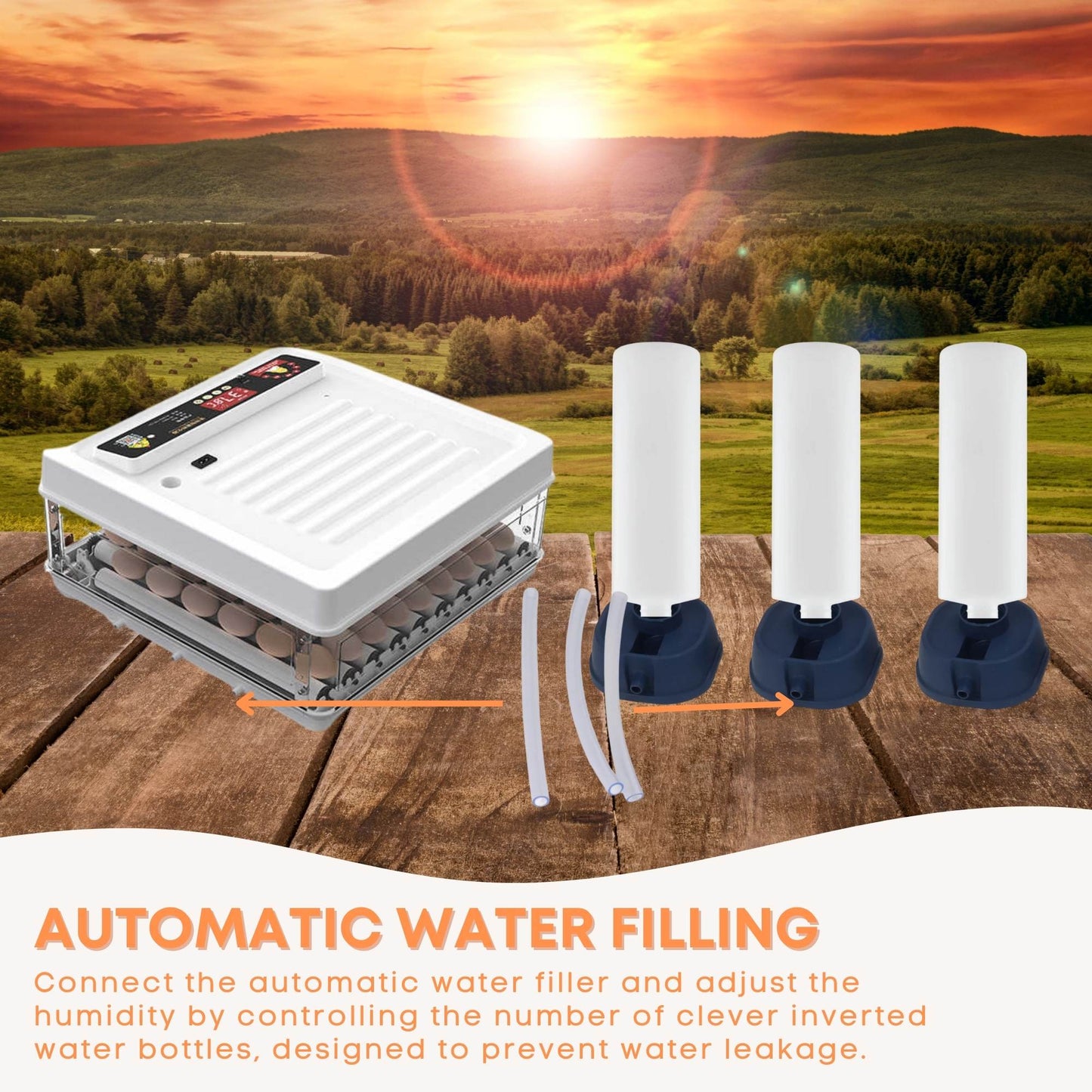 Automatic 130 Egg Incubator - Electric Digital Turning Chicken Quail Duck Hatching - Image 9