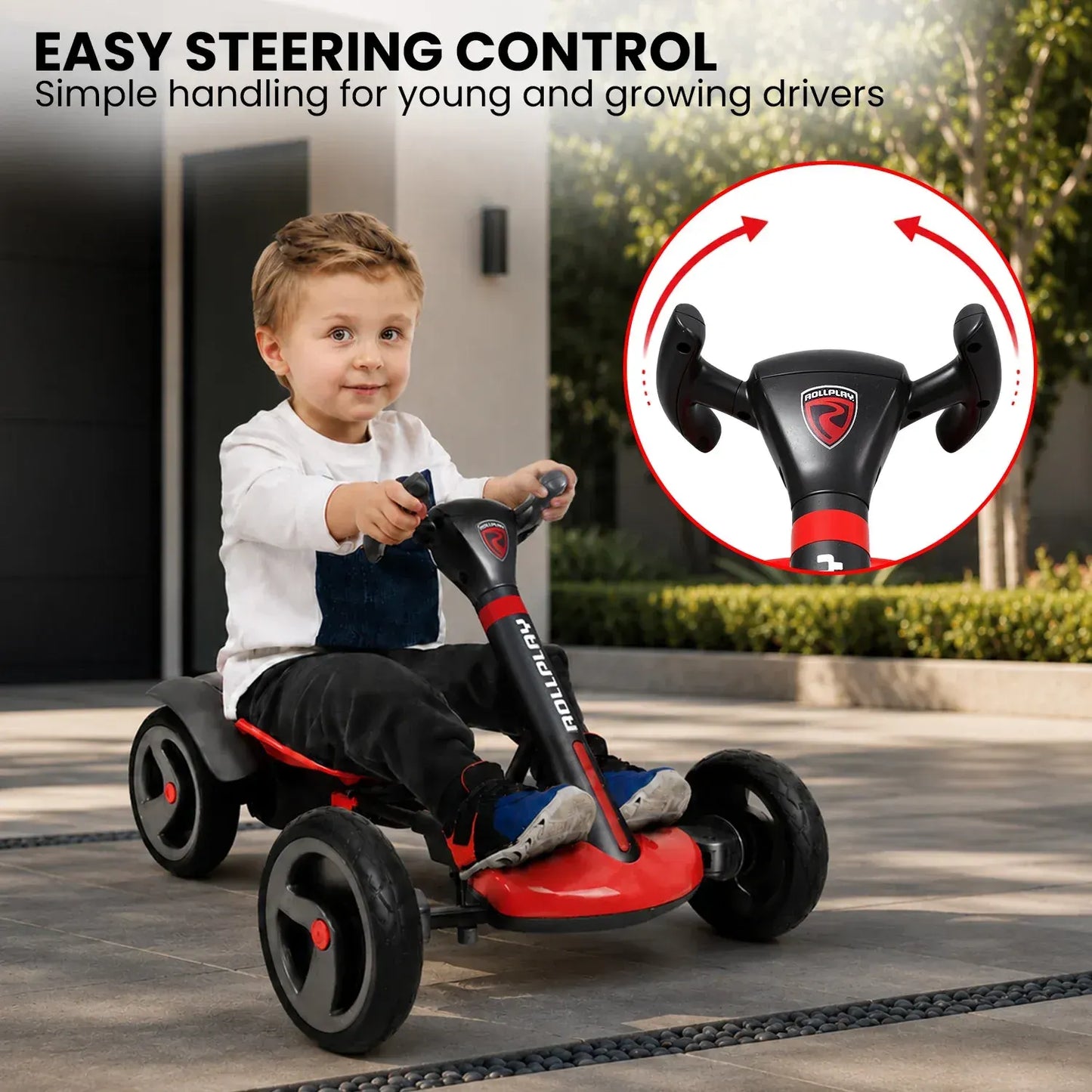 Kahuna Rollplay Flex Kart 6V Electric Ride-On Foldable Kids Racing Go Kart - Image 9