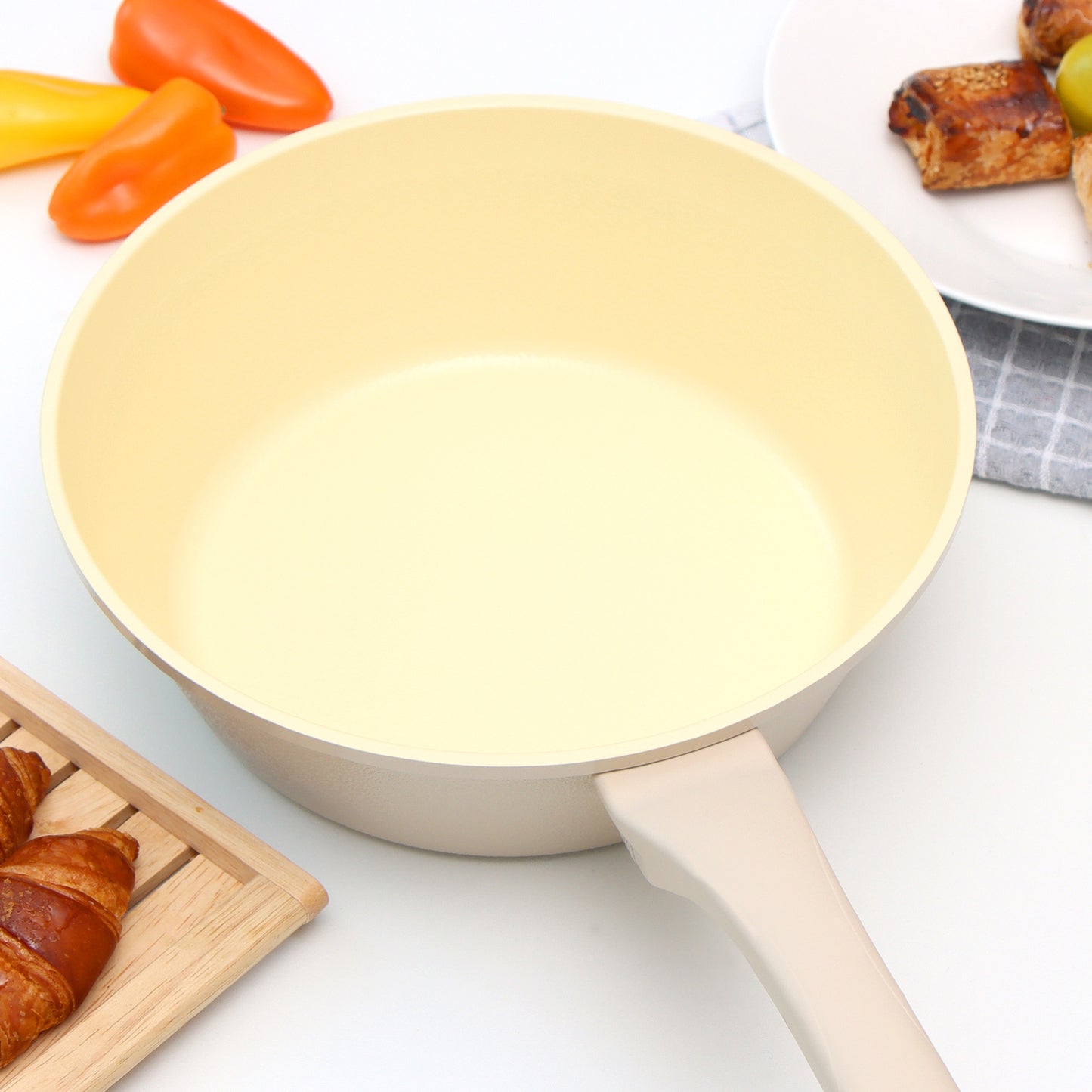 Giorno Felice IH Wok Pan 28cm Ceramic Non-Stick Stir Frypan Induction - Image 9