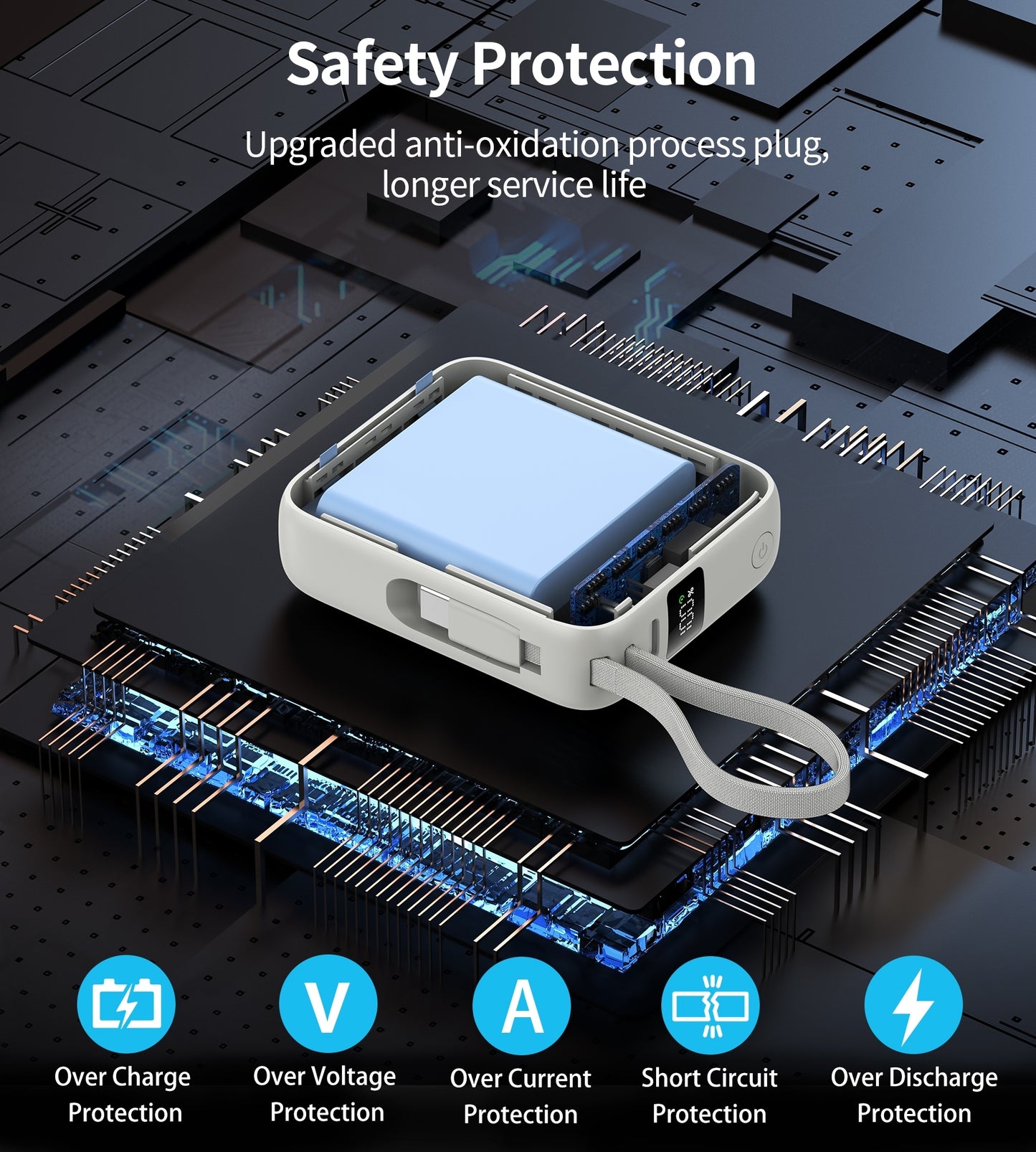 CHOETECH B832-SL 10000mAh 35W 10000mAh PowerLeap Power Bank - Image 7