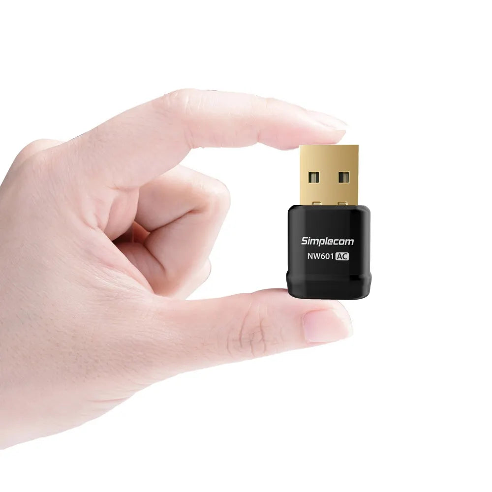 Simplecom NW601 AC600 Mini WiFi Dual Band Wireless USB Adapter - Image 4