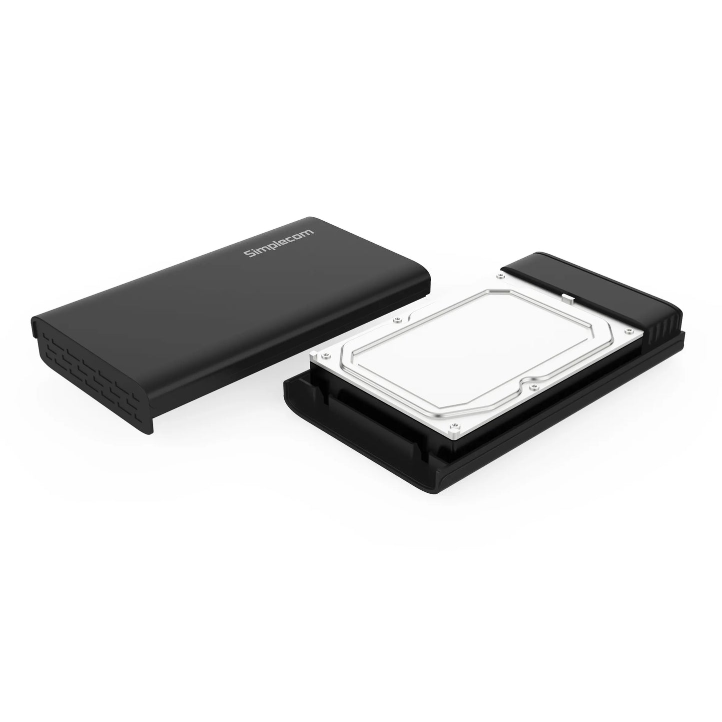 Simplecom SE301 3.5" SATA to USB 3.0 Hard Drive Docking Enclosure Black - Image 2