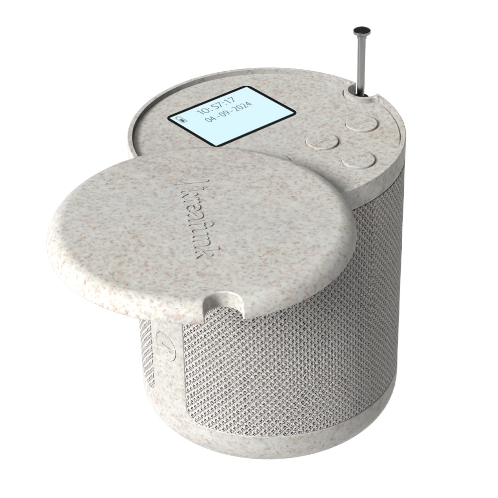 Kreafunk Dabbie Dab+/Fm Radio W/ Bluetooth - Wheat - Image 4