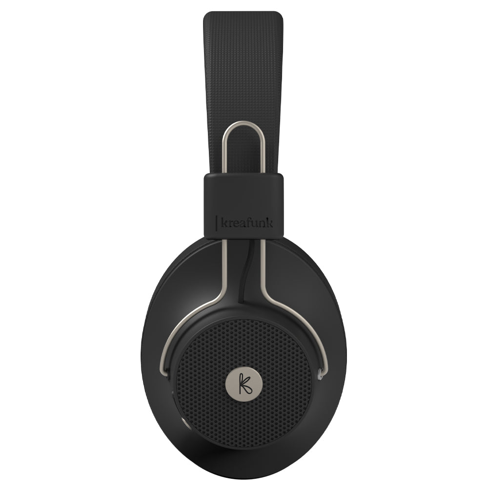 Kreafunk Abeat Qi Bluetooth Headphones W/ Anc - Black - Image 5