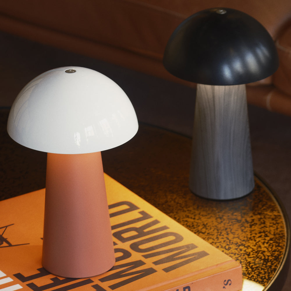 Kreafunk Bello Lamp, Portable And Rechargeable - Black Wood - Image 4