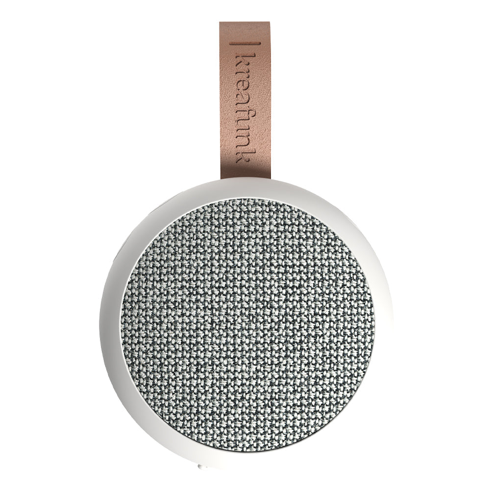 Kreafunk Ago 2 Fabric Bluetooth Speaker - White - Image 4