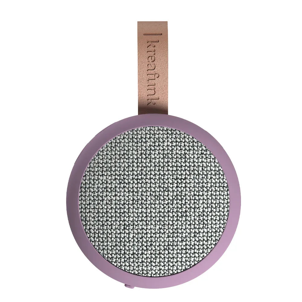 Kreafunk Ago 2 Fabric Bluetooth Speaker - Calm Purple - Image 4