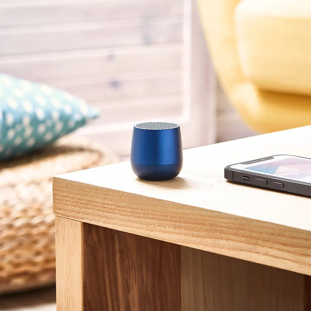 Lexon Mino+ Mini Bluetooth Speaker - Blue - Image 5