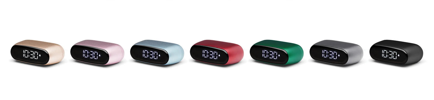 Lexon Minut Mini Alarm Clock - Gold - Image 6