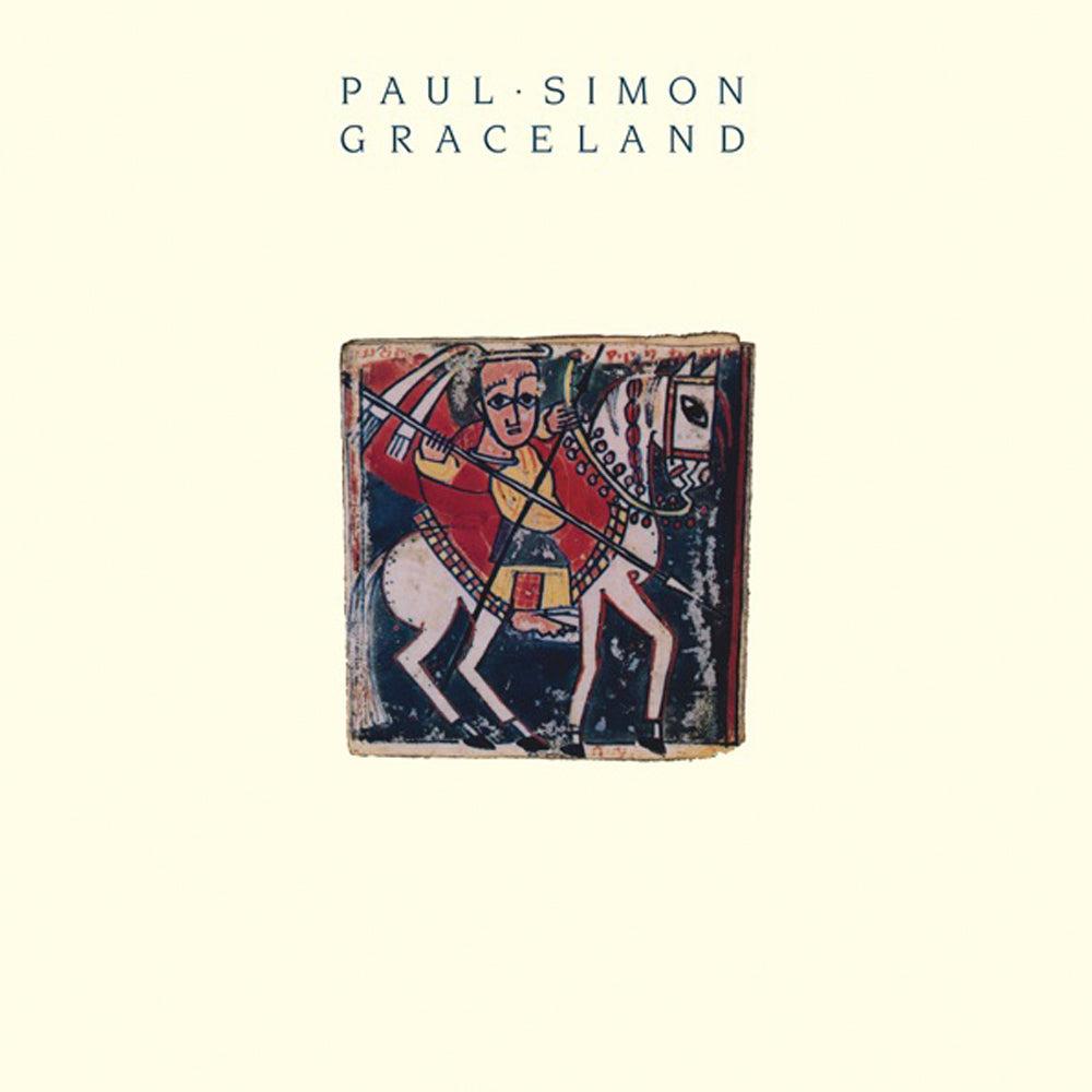 Crosley Record Storage Crate Paul Smon Graceland Vinyl Album Bundle - Image 2