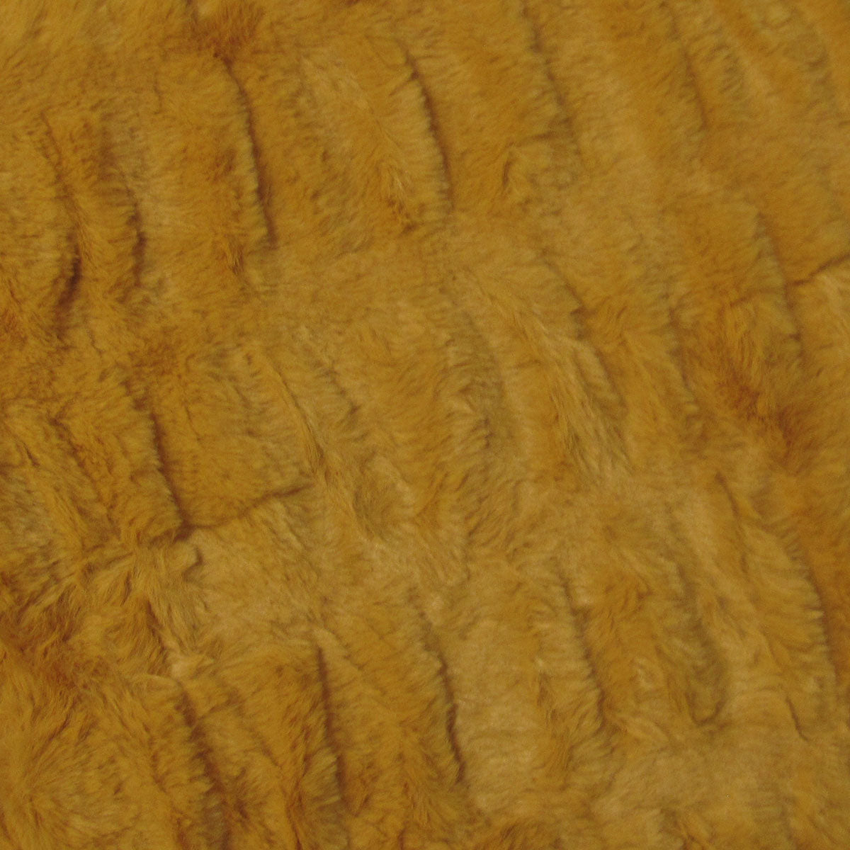 Meadow Soft Faux Fur Throw Rug 127 x 152 cm Mustard - Image 3