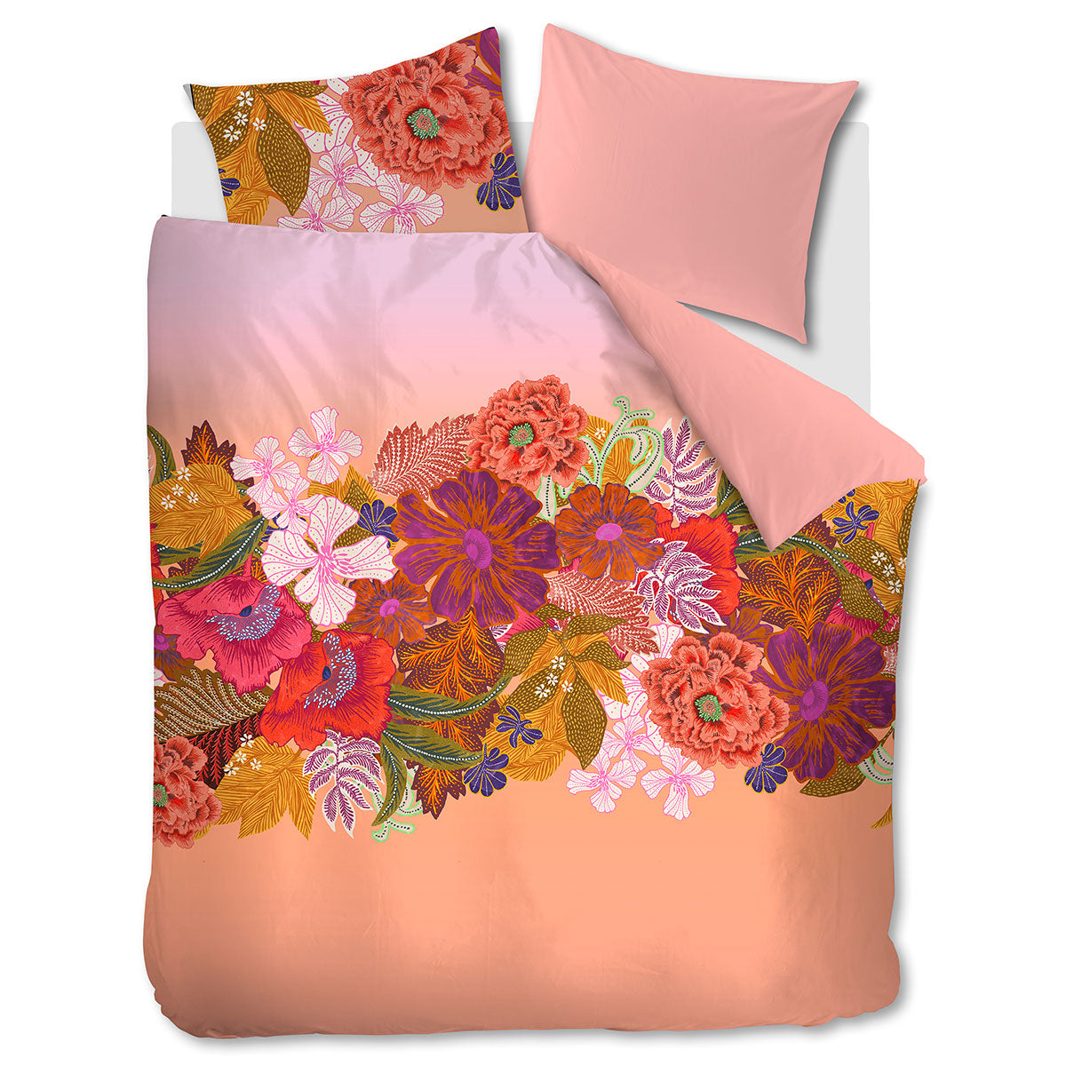 Oilily Livia Multi Cotton Floral Quilt Cover Set Queen - Image 6