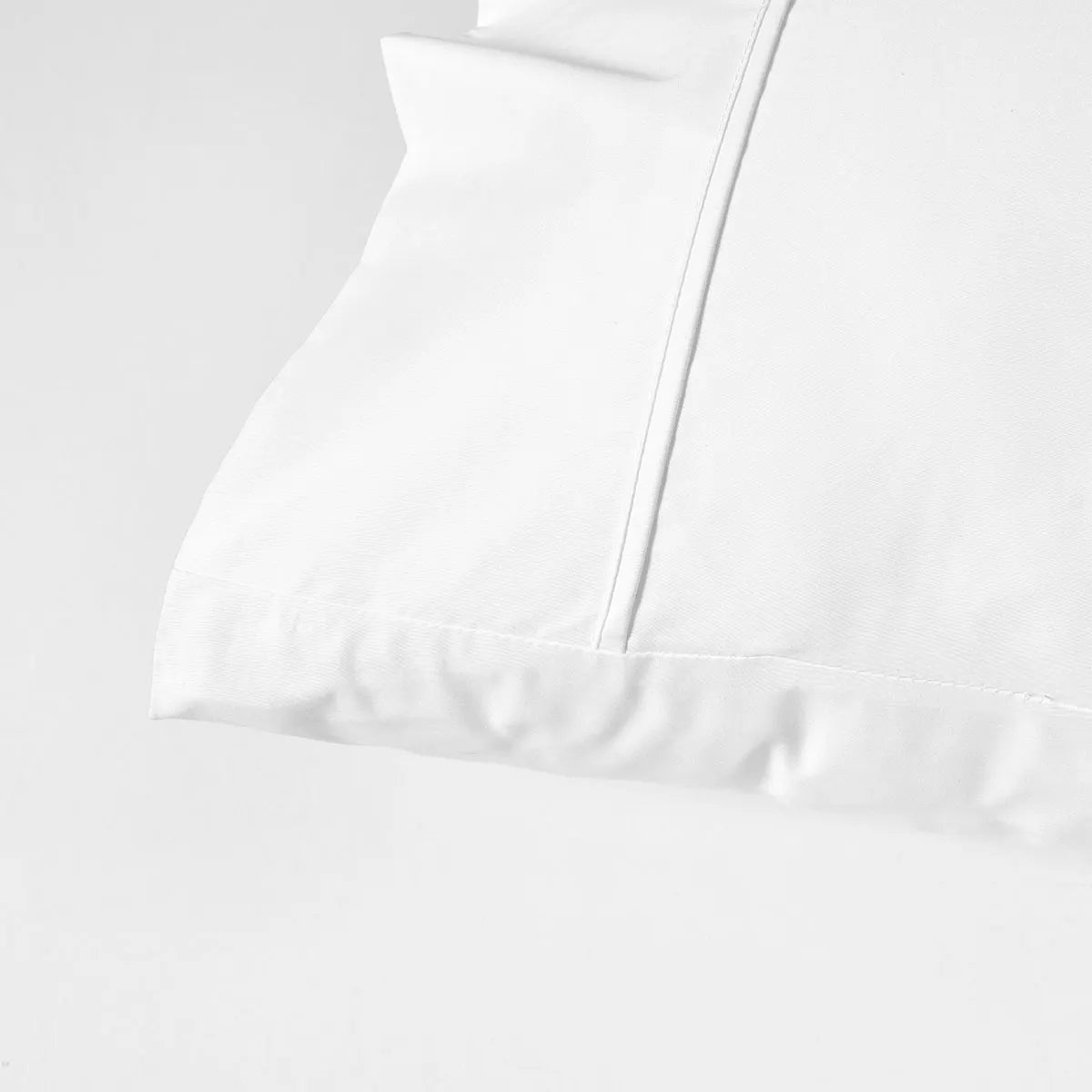 Accessorize 400TC White Bamboo Cotton Mega / Super Sheet Set 50cm Wall Super King - Image 4