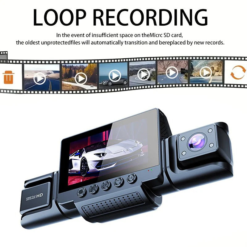 4 Channel 5G WiFi Dashcam FHD 1080P 170° Wide Angle G-Sensor with 64GB Card - Image 9