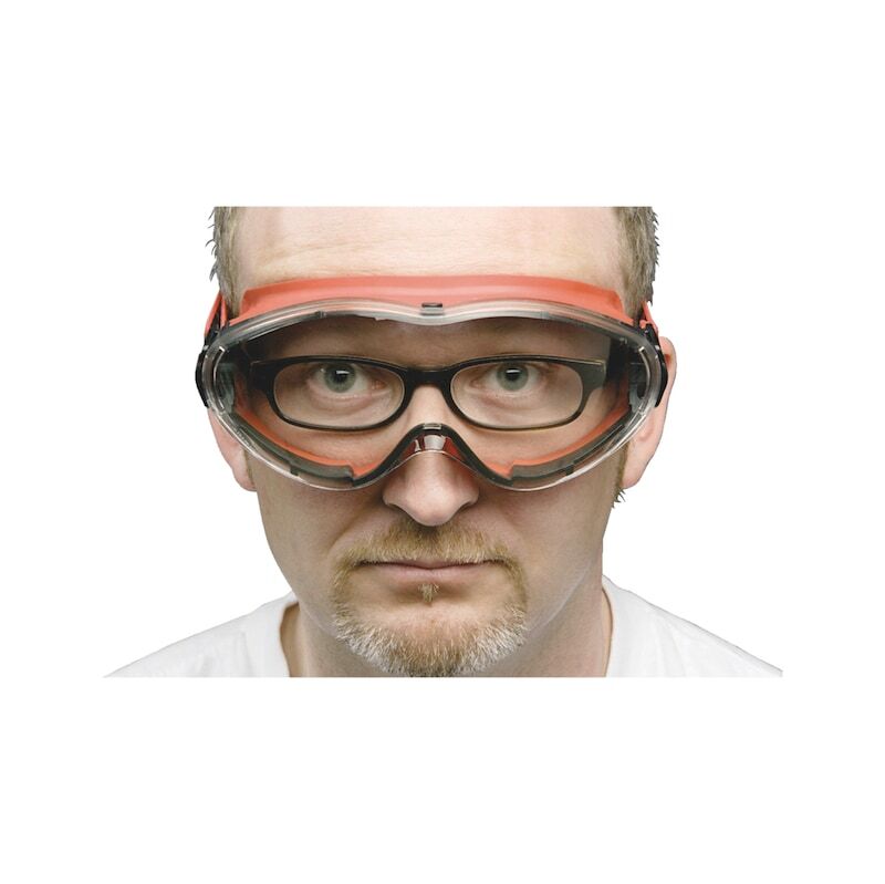 Wurth Wrap Around Andromeda® Safety Glasses Clear Lens Work Workwear - Image 3