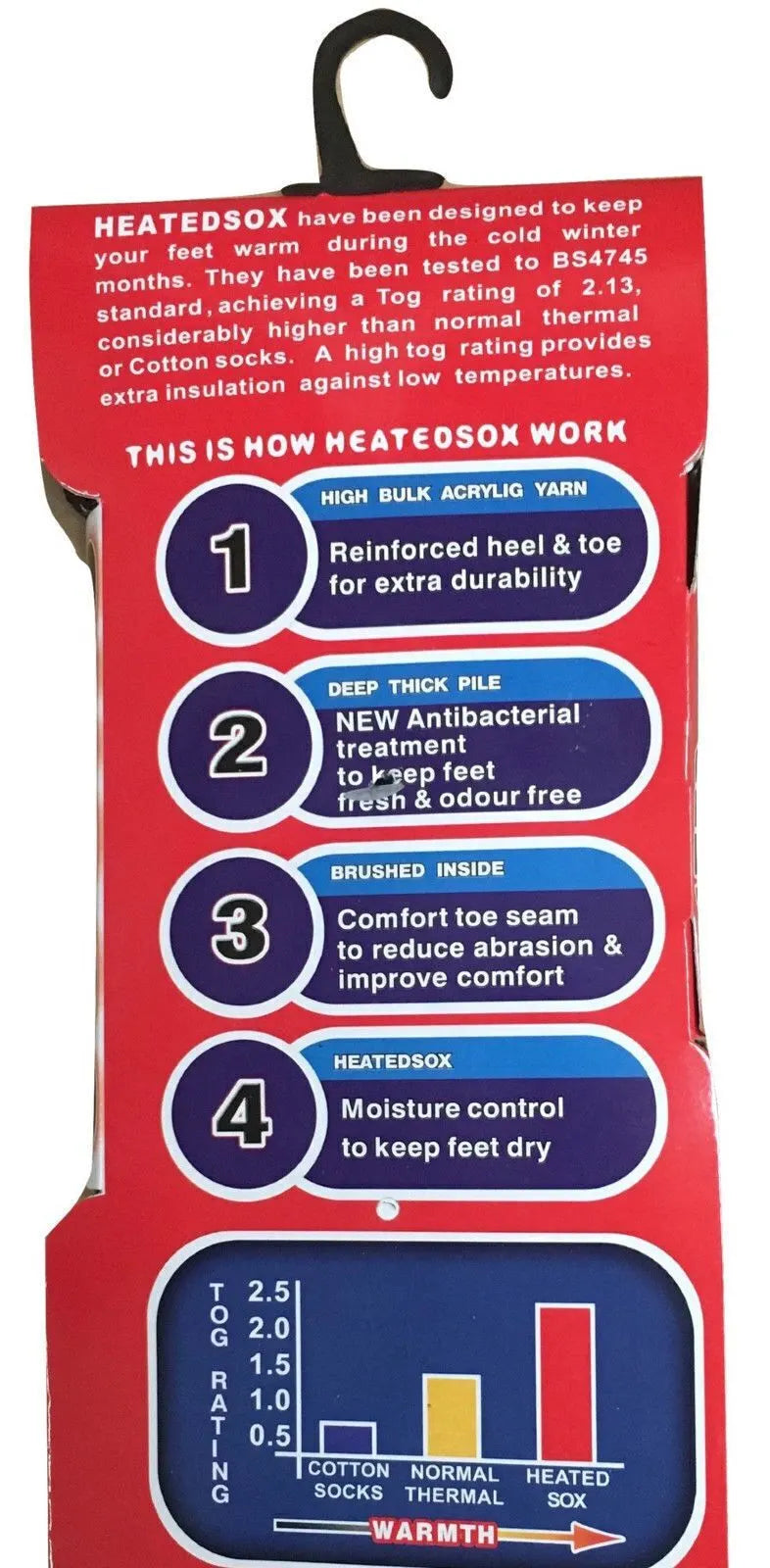 12 Pairs Mens THERMAL HEATED SOCKS Warm Winter Comfort Mens Work Sox Ski BULK - 6-11 UK - Image 4