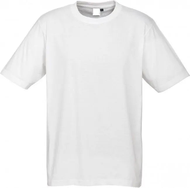 12X BULK Plain T Shirt 100% COTTON Assorted Colours S - XXL Mens Womens Top - White - Image 6
