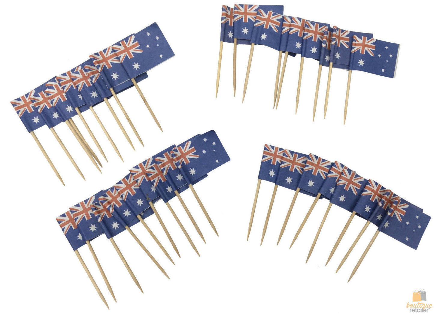 50pcs AUSTRALIA FLAG Food Picks Toppers Australia Day Aussie Party Decoration - Image 6