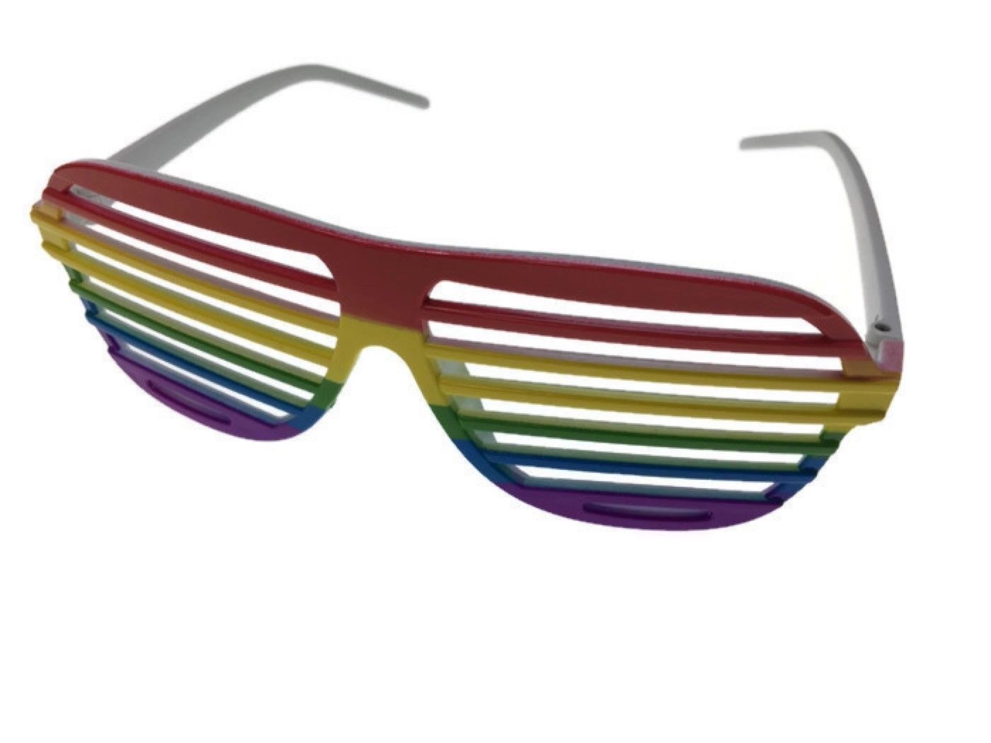 12x RAINBOW GLASSES Sunglasses Mardi Gras Gay Pride LGBT Party Costume BULK - Image 6