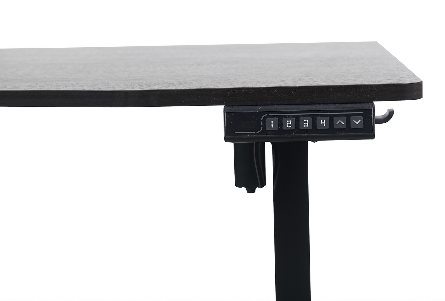 140 x 70cm Electric Standing Desk Height Adjustable Motorised Electric Sit Stand in Black - Image 8