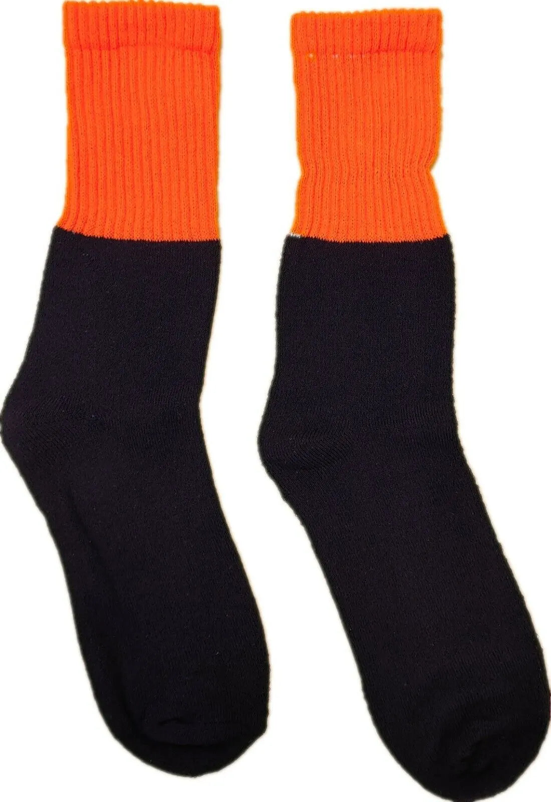 6x Pairs HI VIS SOCKS Workwear Work Safety Tradie High Visibility Fluro - Assorted Colours - Image 6