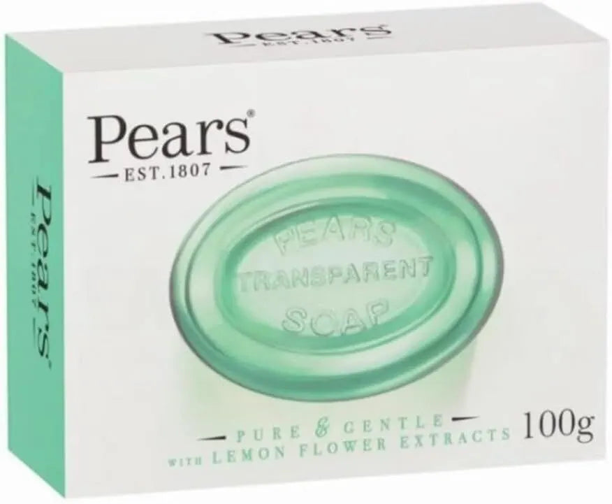 Pears Pure and Gentle With Lemon Flower Extracts Bar Soap 100g - Image 3
