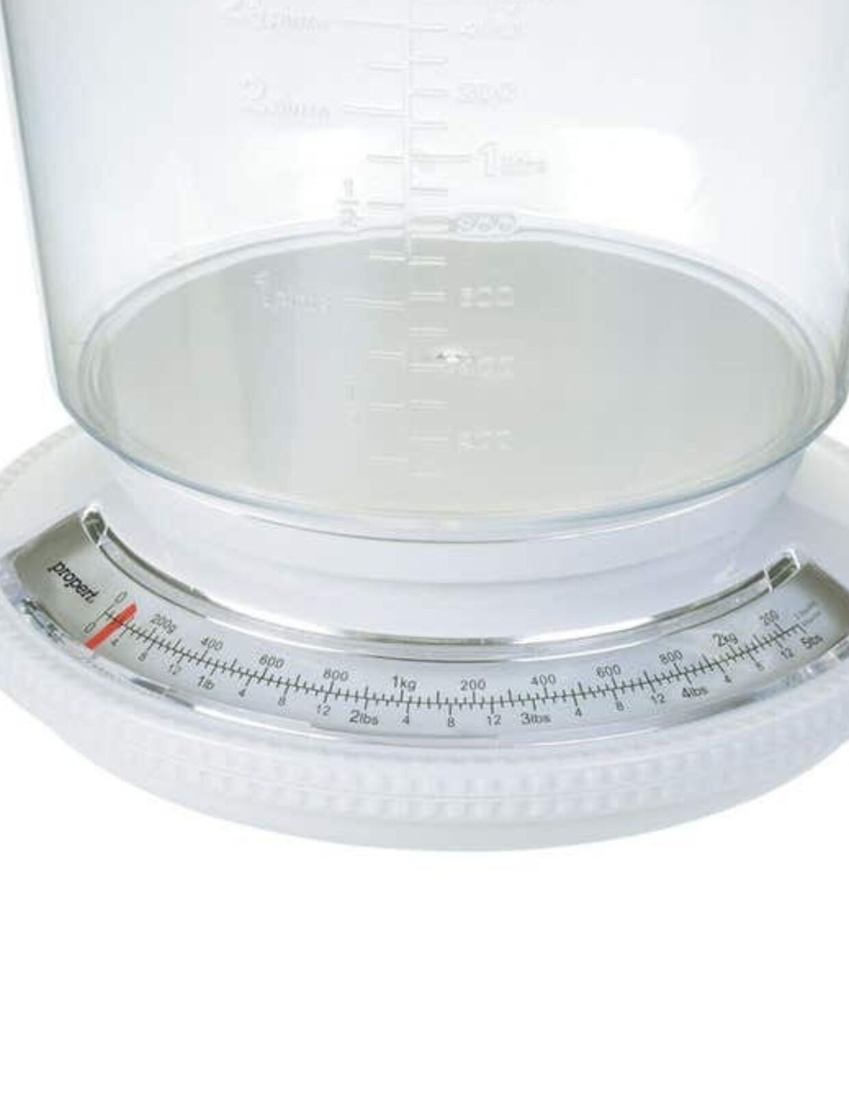 Propert 2.2kg Kitchen Scale with Jug Dishwasher Safe Scales - Image 3