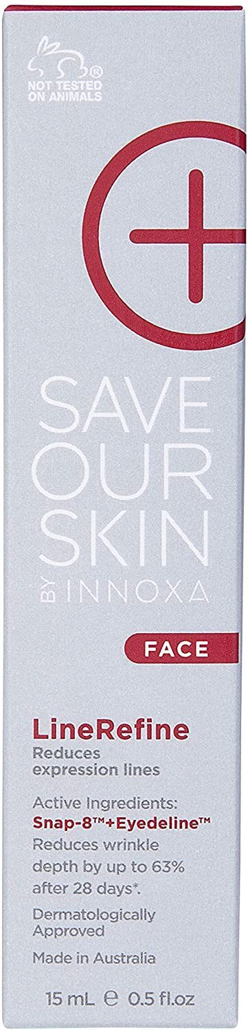 Innoxa 15mL Save Our Skin Face Linerefine Rerduces Wrinkle Line and Expression Line - Image 4