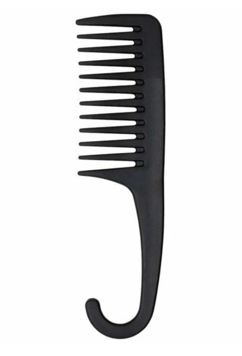 Indulge Shower Waterproof Hair Comb Brush - Black - Image 2