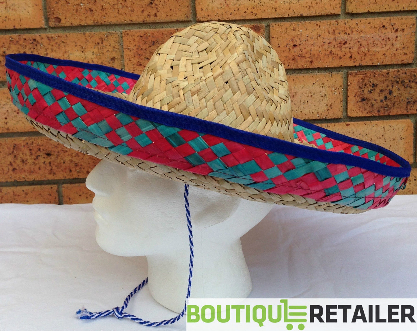 10x Mexican SOMBRERO Fancy Dress Straw Party Costume Hat Cap Spanish BULK - Image 3