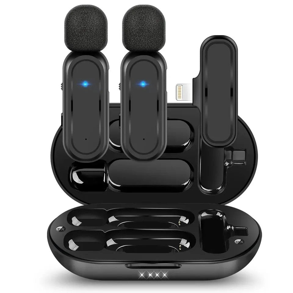 HRIDZ Wireless Lavalier Microphone fast connection Port Mic For Apple iPhone ipad Vlog Live Stream - Image 6