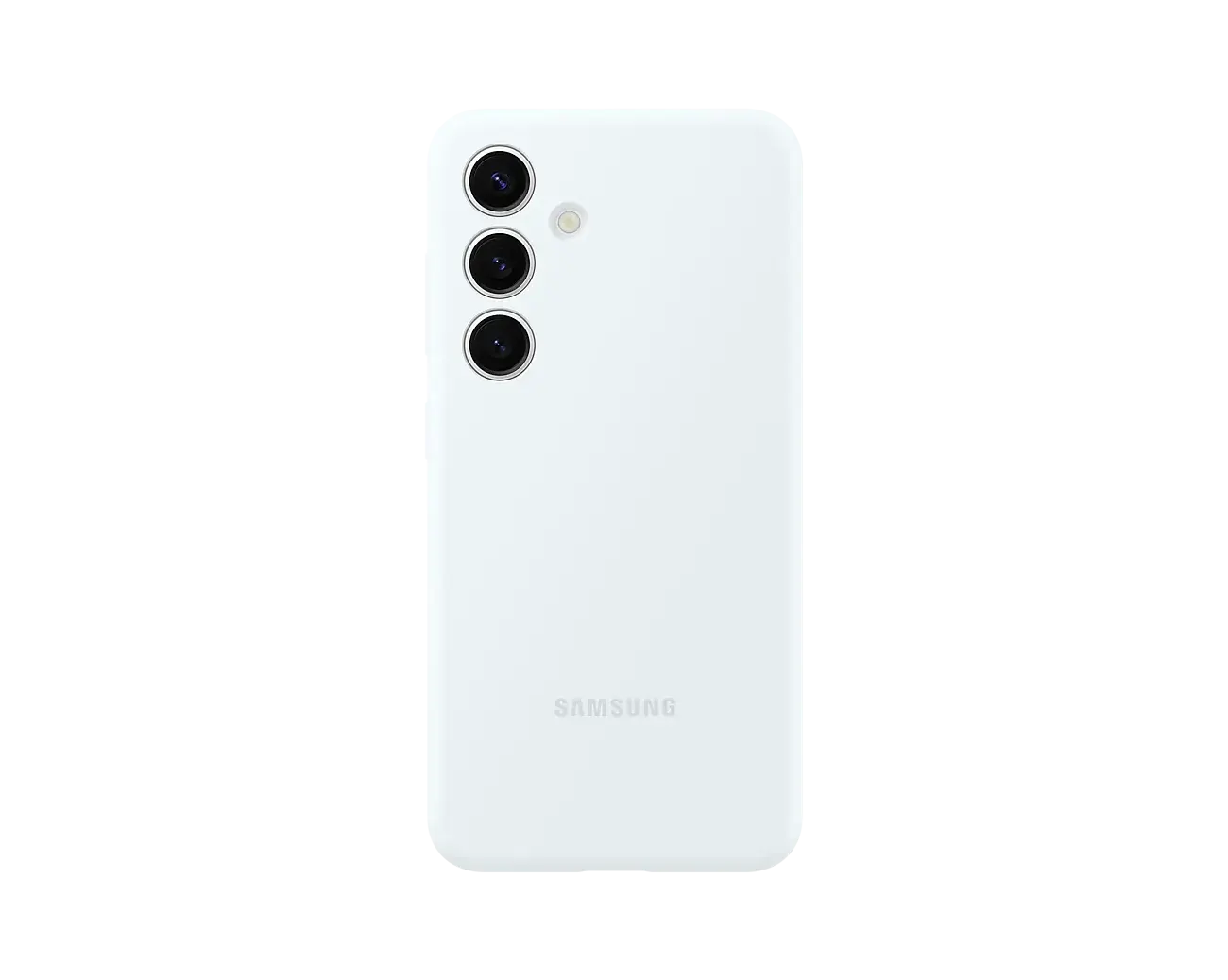 Samsung Silicone Case for Galaxy S24 - White