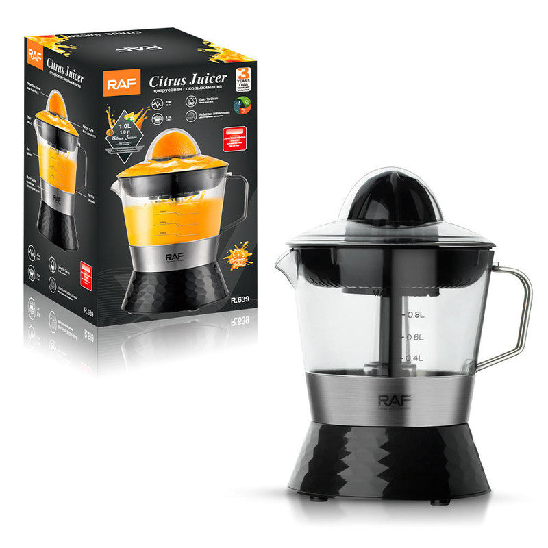 Electric Orange Lemon Press Juicer Manual Squeezer - Image 2
