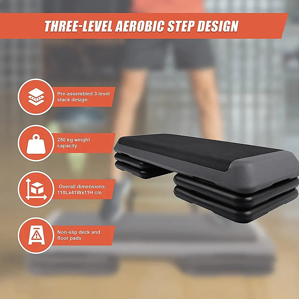 Aerobic Workout 4 Block Bench Step - Image 9