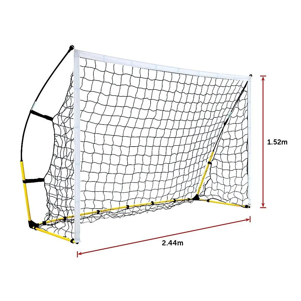 8' x 5' Soccer Football Goal Foot Portable Net Quick Set Up - Image 8