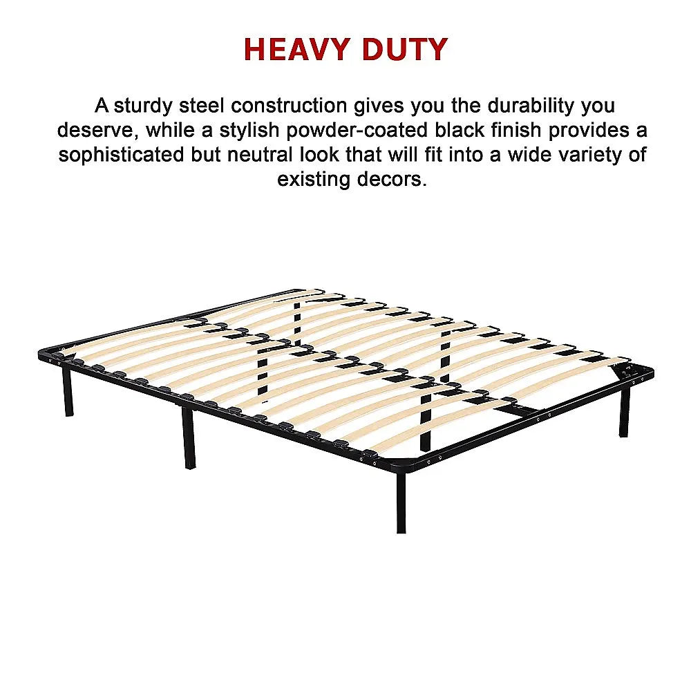 Queen Metal Bed Frame - Bedroom Furniture - Image 9